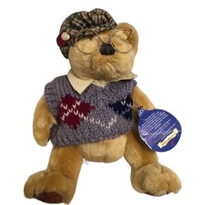 Vintage 1996 Pickford Brass Button Bears Sherwood Great Condition New with Tag